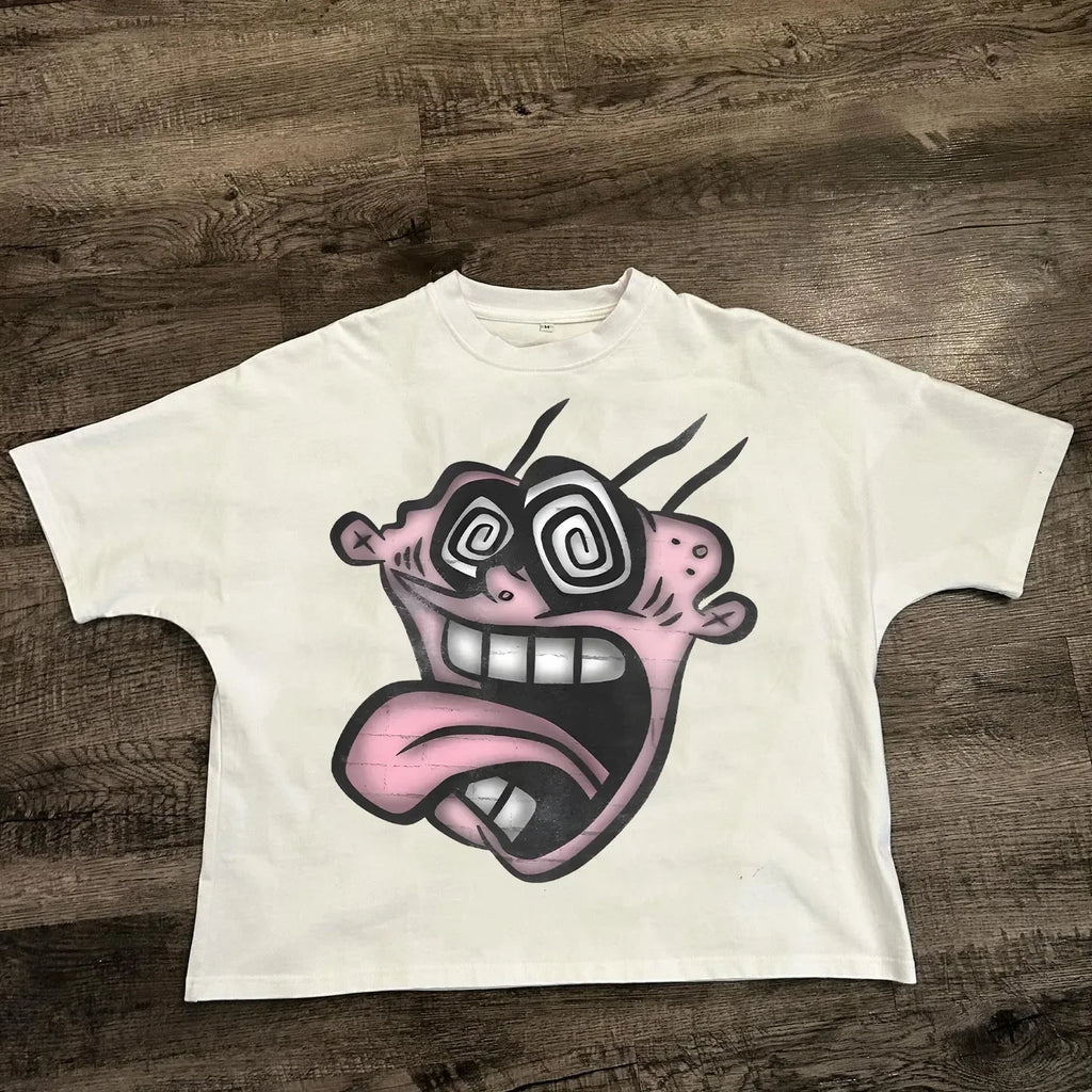 Chic American Anime T-Shirt - PremiumFashionJa