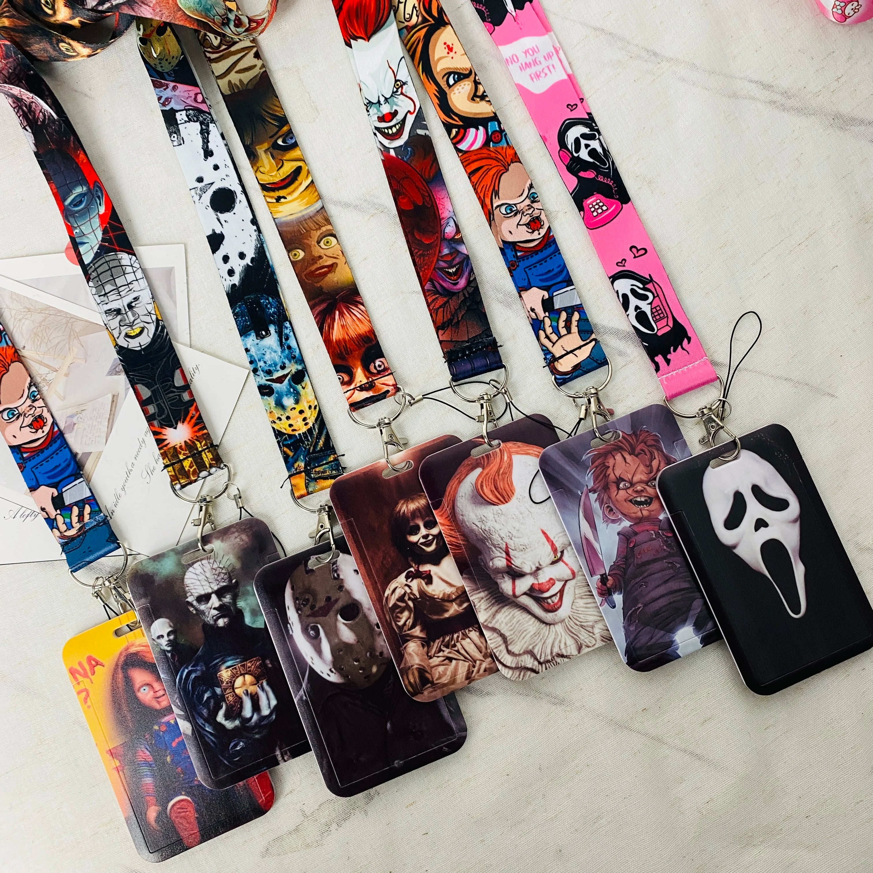 Anime Lanyards Badge Holder