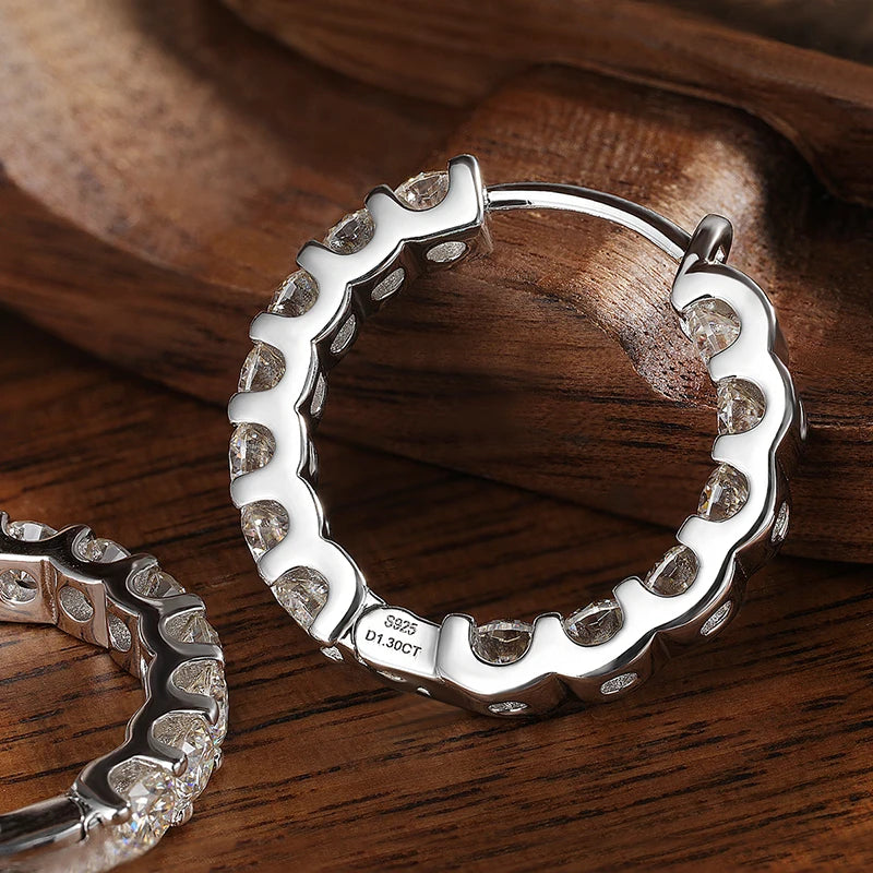 2.6 CT Moissanite Earring