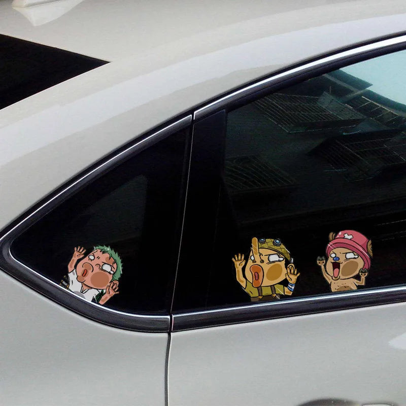 One-Piece 3D Car Stickers