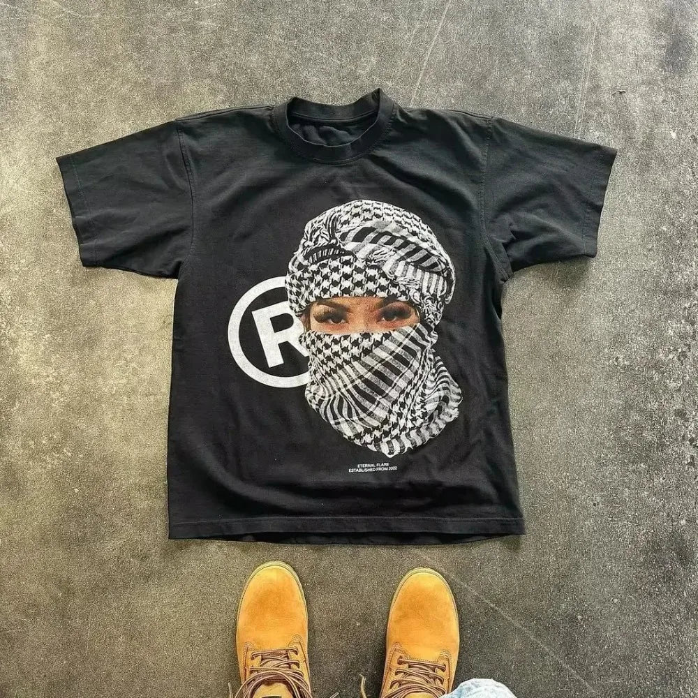 American Letter Graphic T-Shirts - PremiumFashionJa