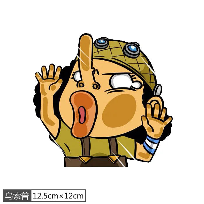 One-Piece 3D Car Stickers