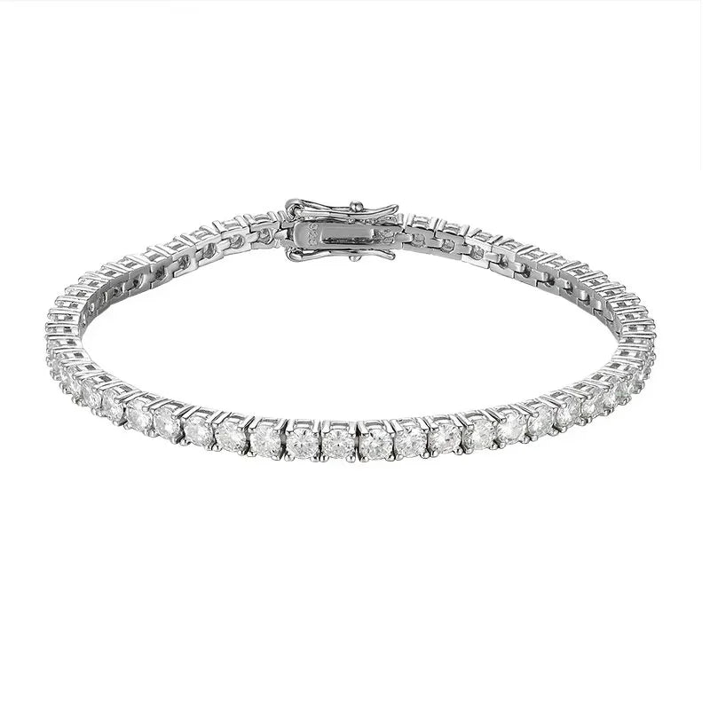 2mm Moissanite Tennis Bracelet
