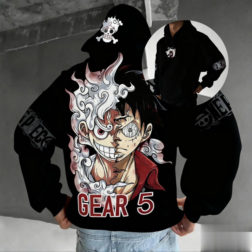 One Piece Luffy Gear 5 Nika Pullover