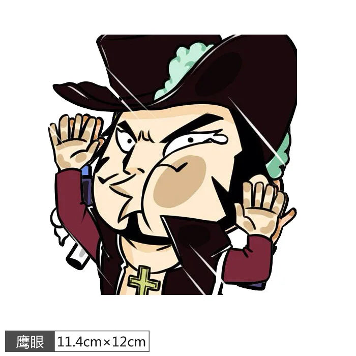 One-Piece 3D Car Stickers