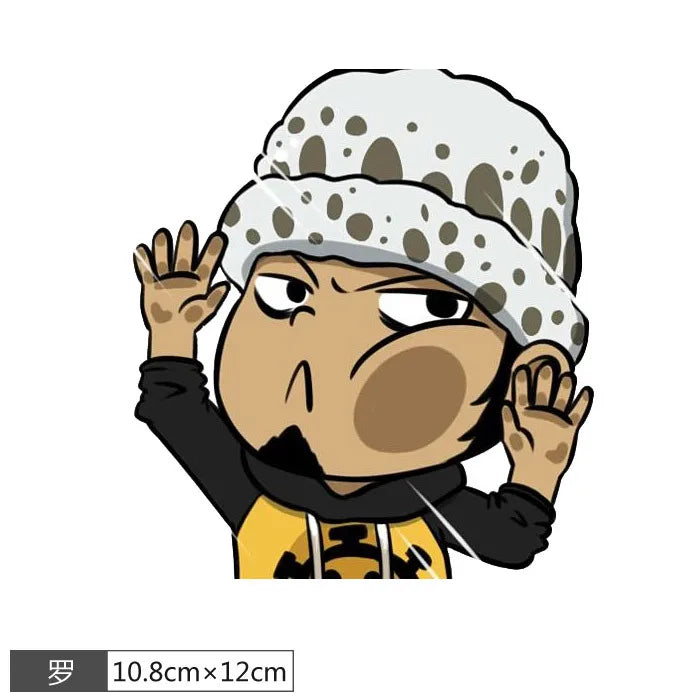 One-Piece 3D Car Stickers