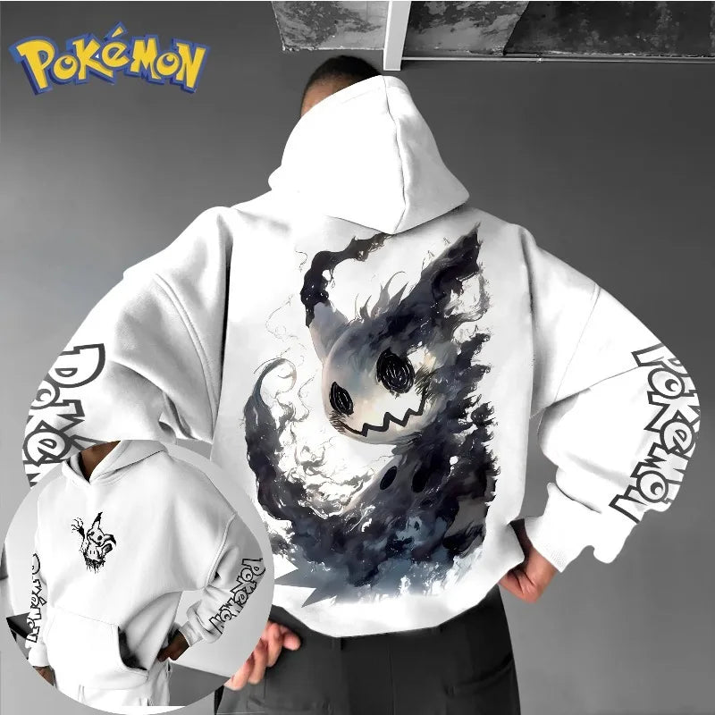 Pokémon Anime Mimikyu Printed Hoodie