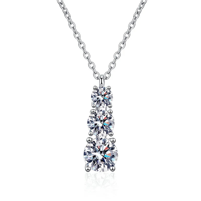 VVS1 Moissanite Diamond Necklace