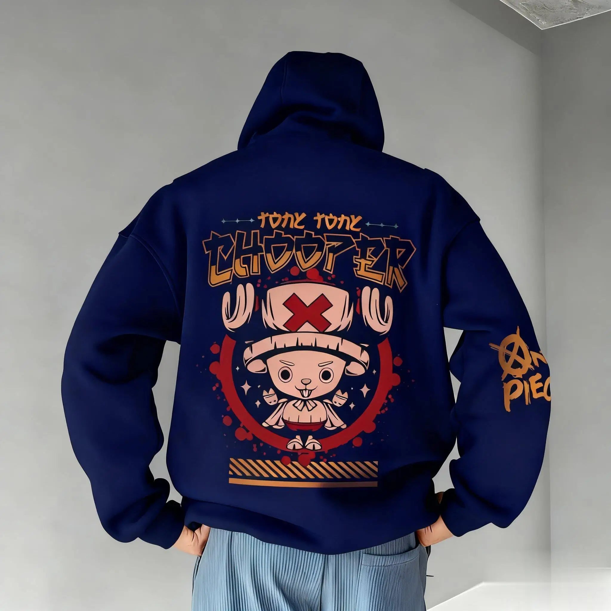 One Piece Anime Chopper Pullover Hoodie