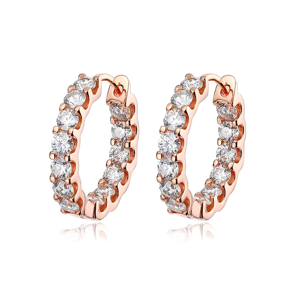 2.6 CT Moissanite Earring