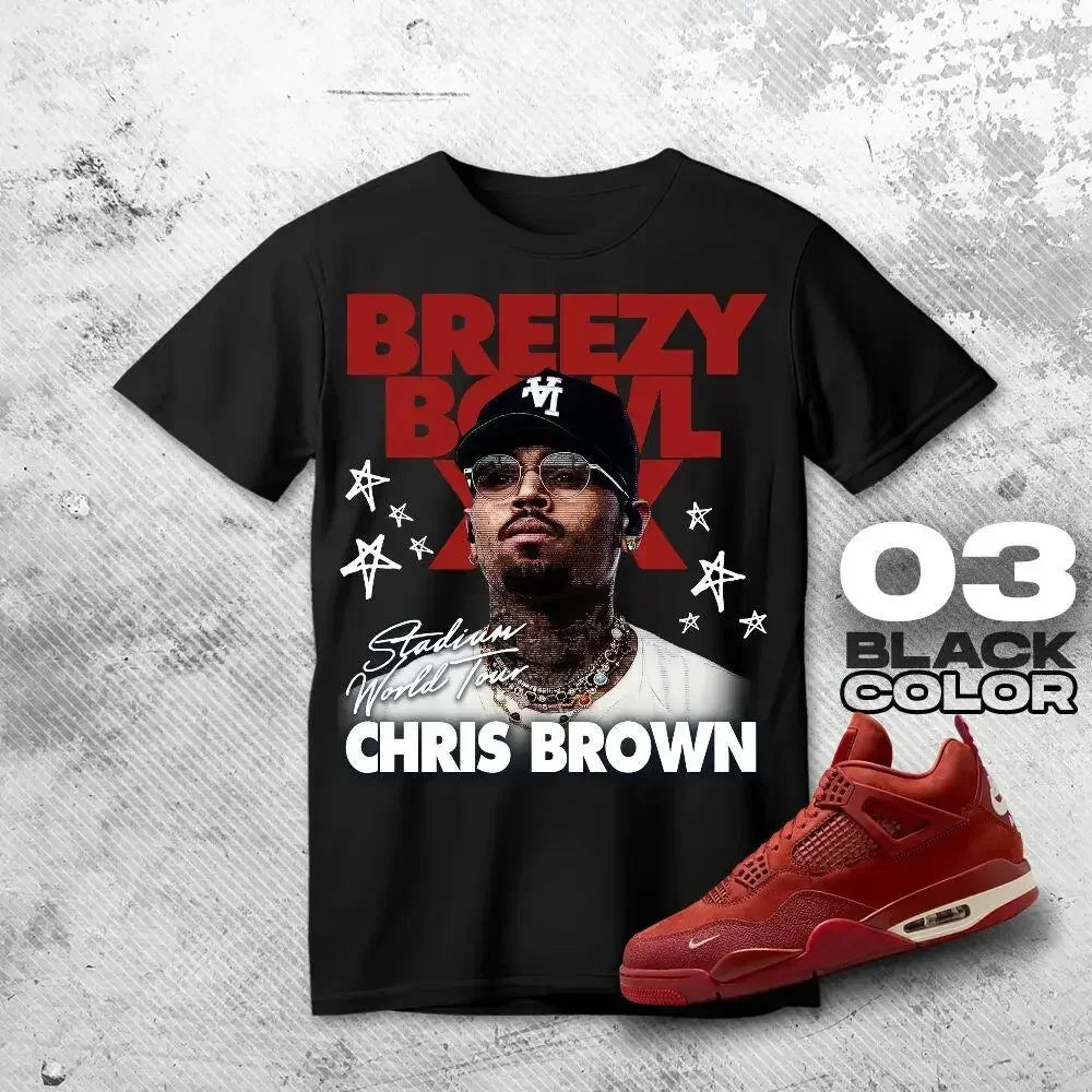 Chris Breezy Cotton T-Shirts