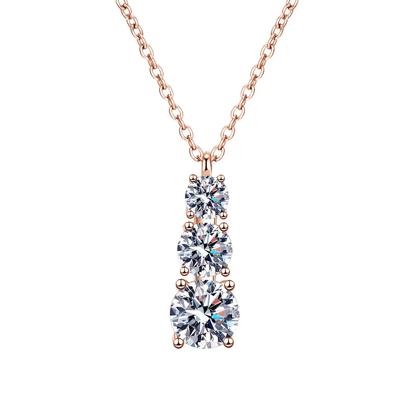 VVS1 Moissanite Diamond Necklace