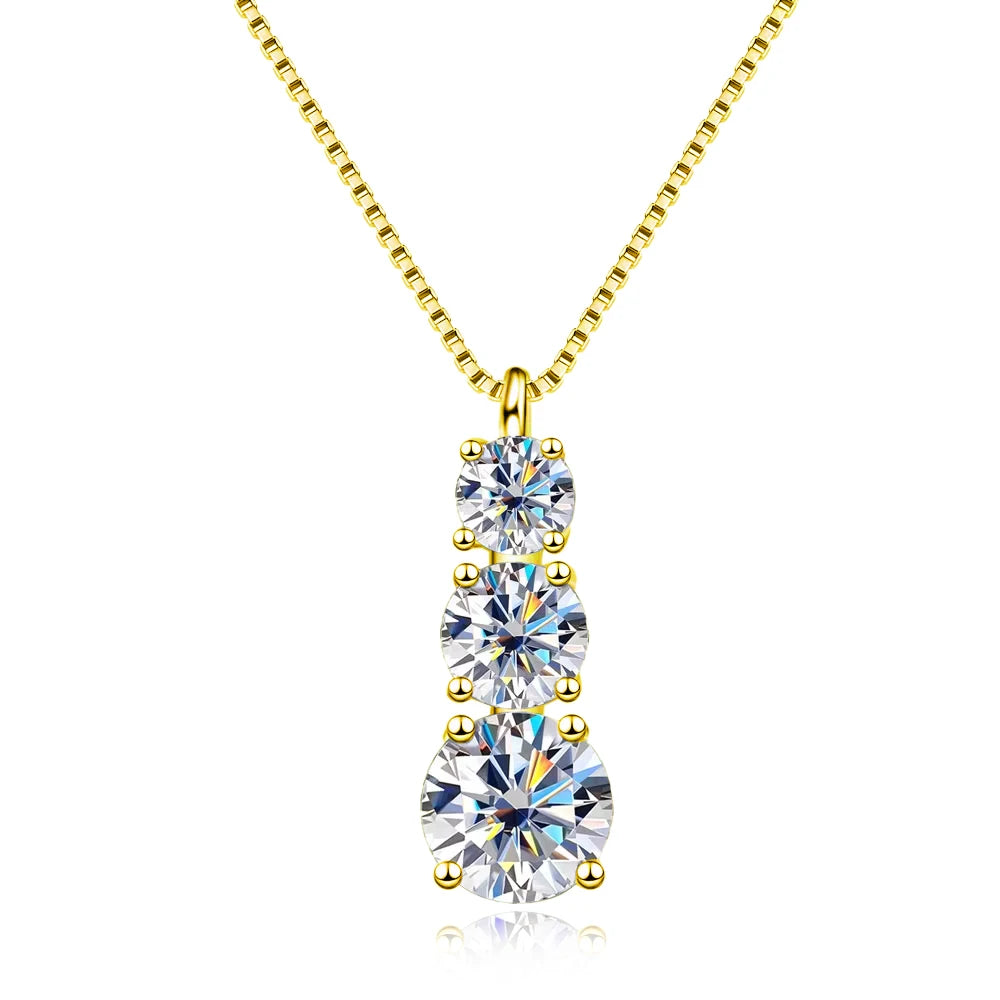 VVS1 Moissanite Diamond Necklace