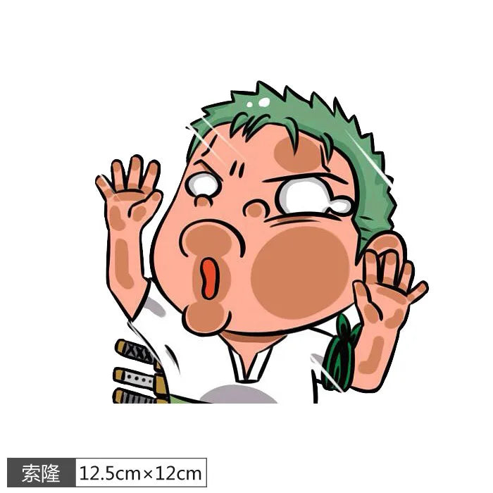 One-Piece 3D Car Stickers