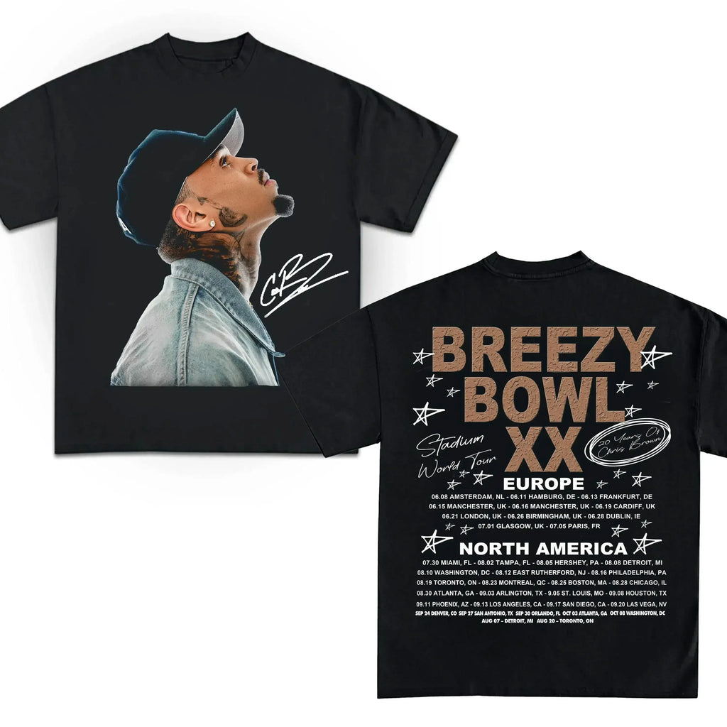 Chris Breezy Cotton T-Shirts