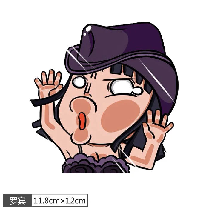 One-Piece 3D Car Stickers