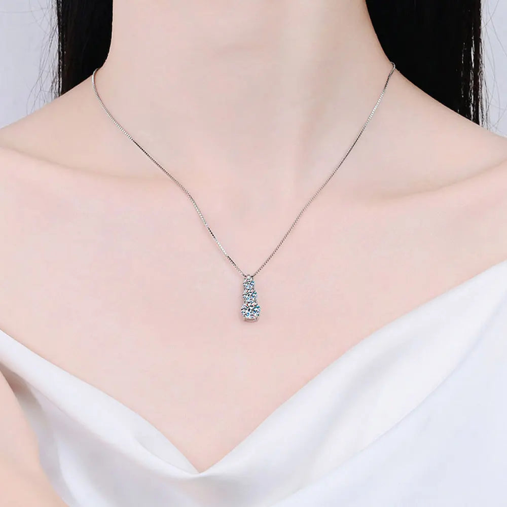 VVS1 Moissanite Diamond Necklace