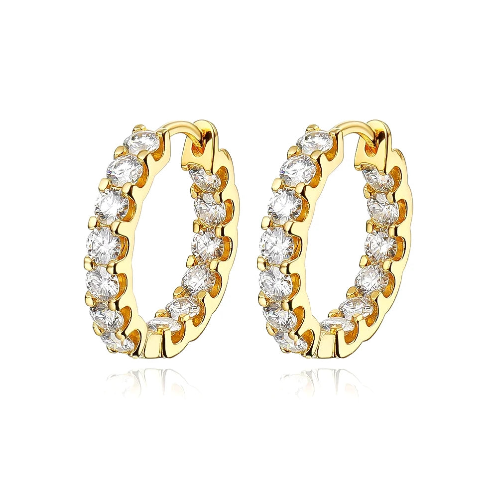 2.6 CT Moissanite Earring