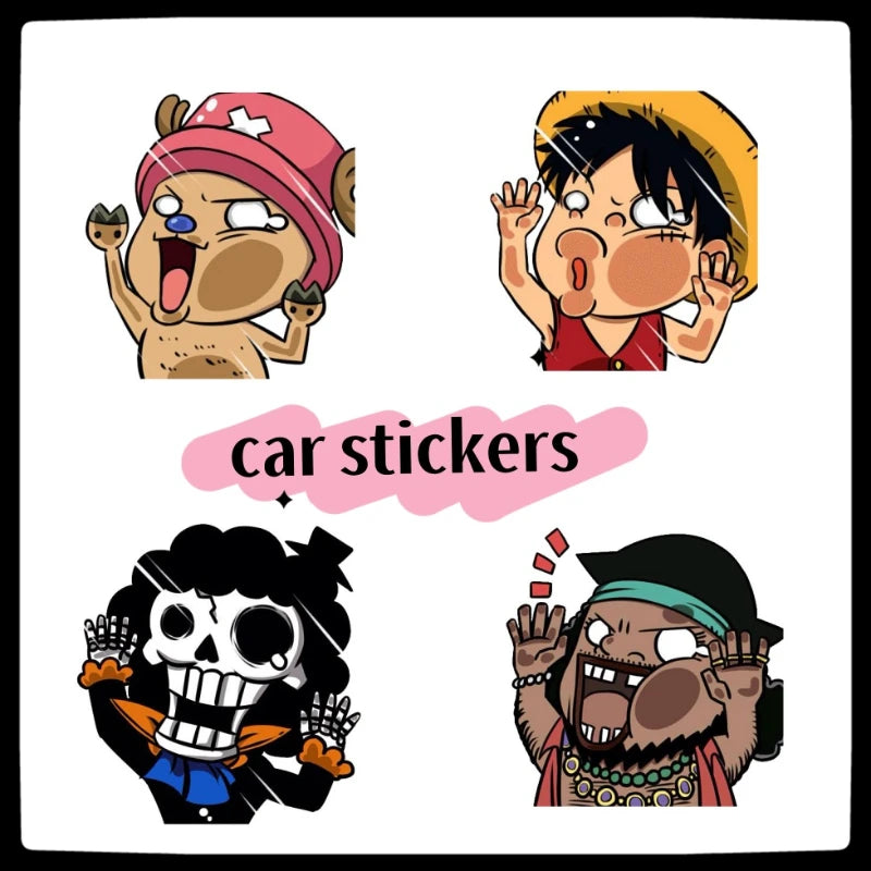 One-Piece 3D Car Stickers