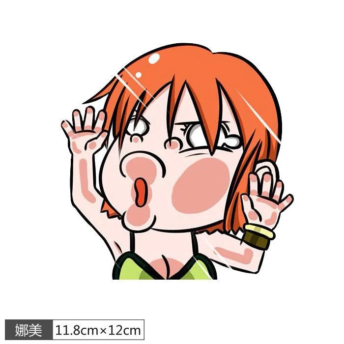 One-Piece 3D Car Stickers