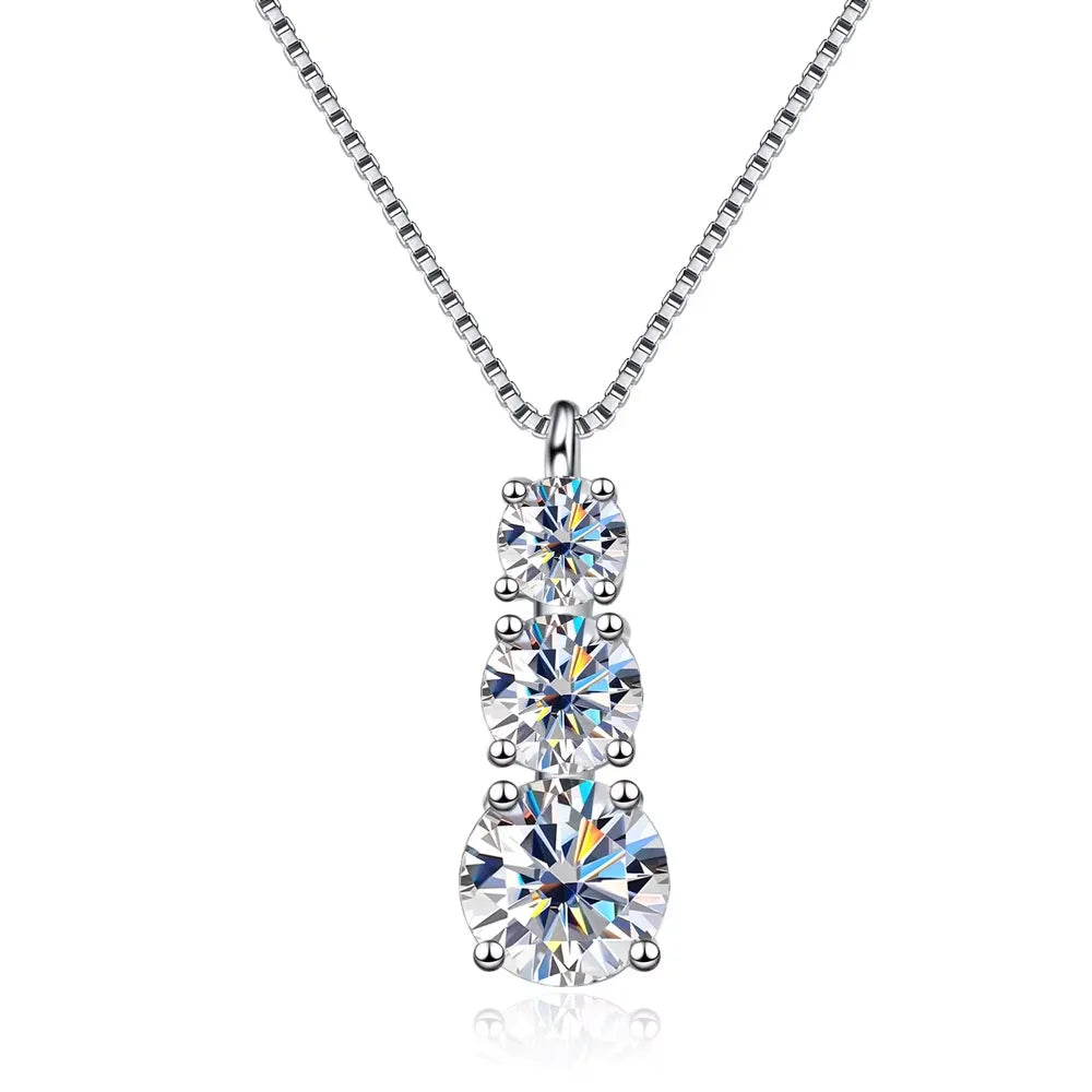 VVS1 Moissanite Diamond Necklace