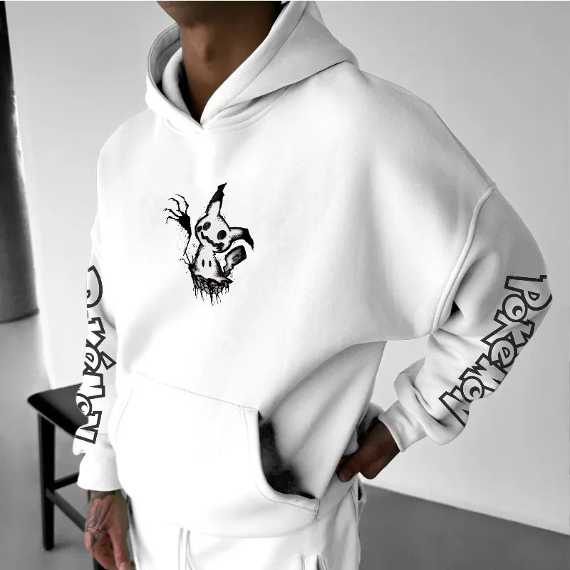 Pokémon Anime Mimikyu Printed Hoodie