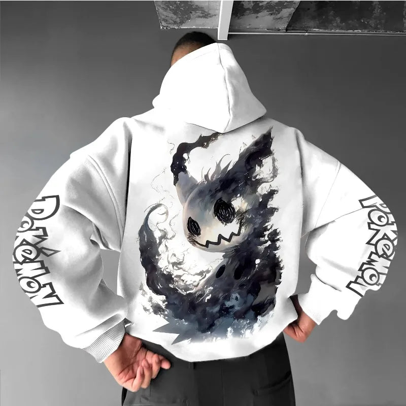 Pokémon Anime Mimikyu Printed Hoodie