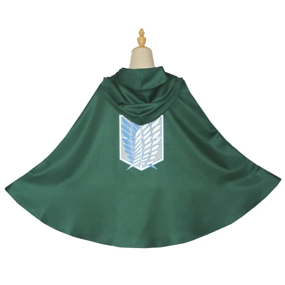 Attack on Titan Hooded Cloak Cosplay Costume