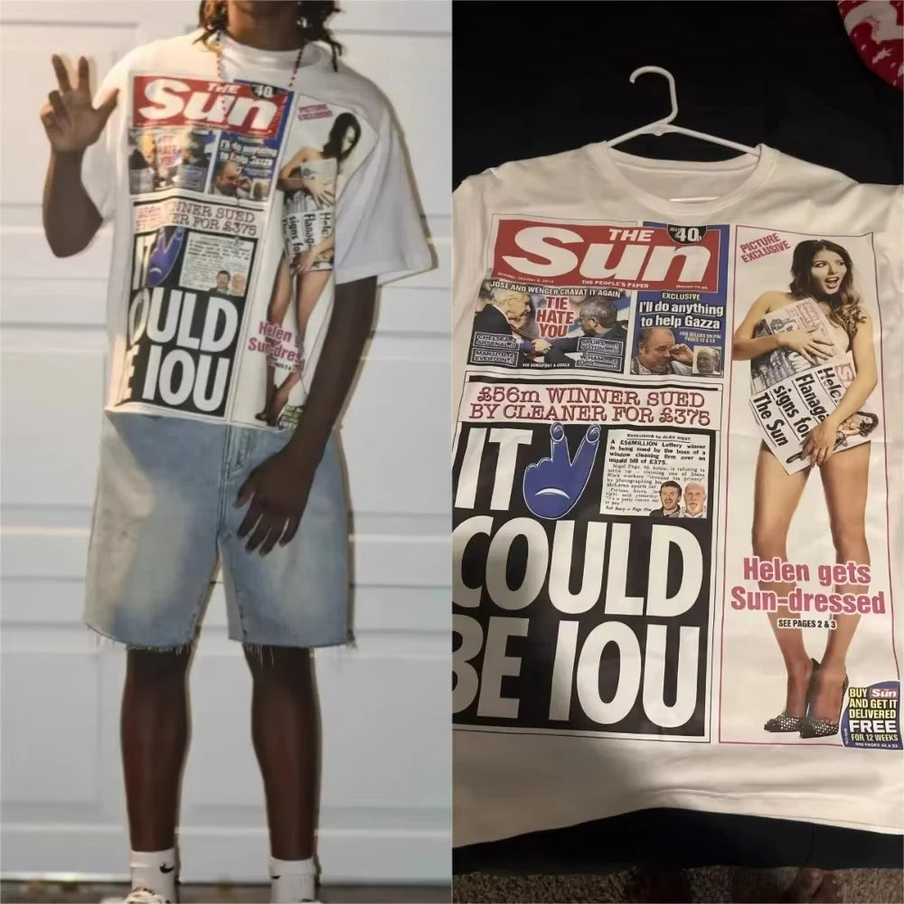 American Letter Graphic T-Shirts - PremiumFashionJa