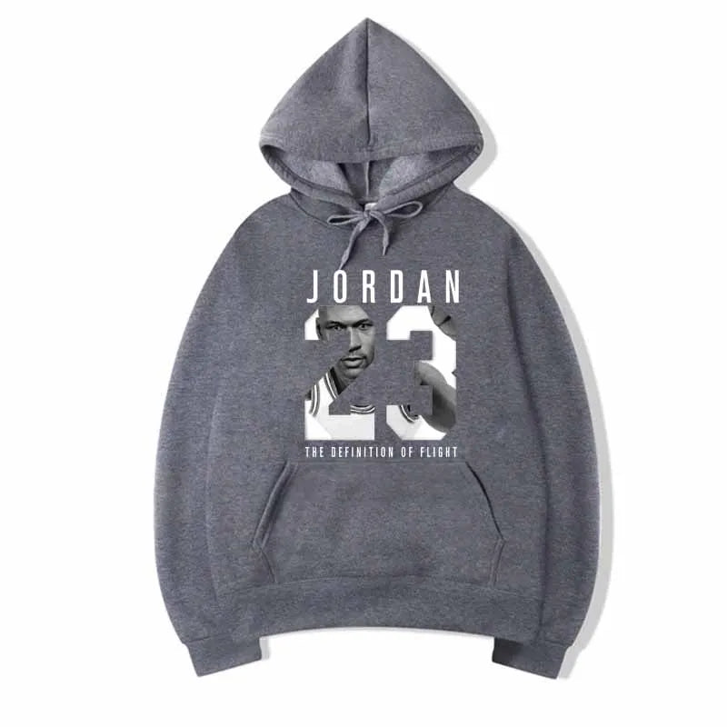 Men's Hoodies 23 Letter Print