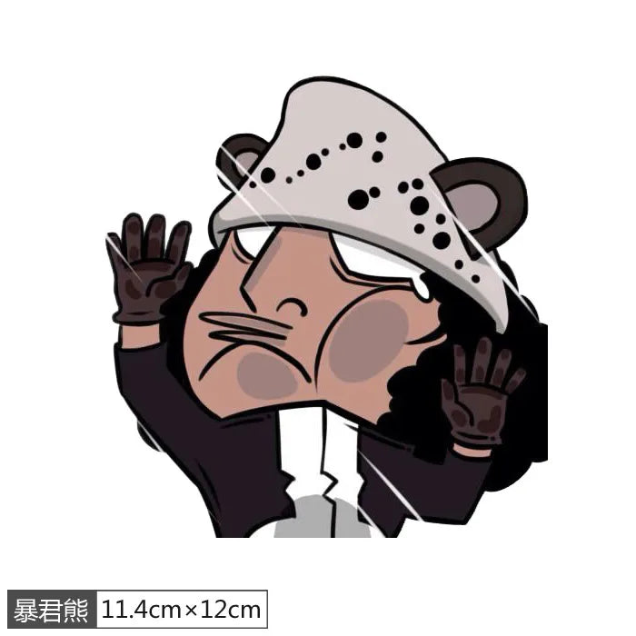 One-Piece 3D Car Stickers