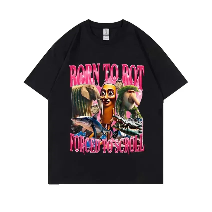 Tung Tung Tung Sahur Graphic Print T-Shirts