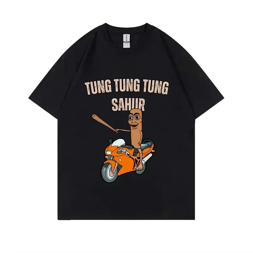 Tung Tung Tung Sahur Graphic Print T-Shirts