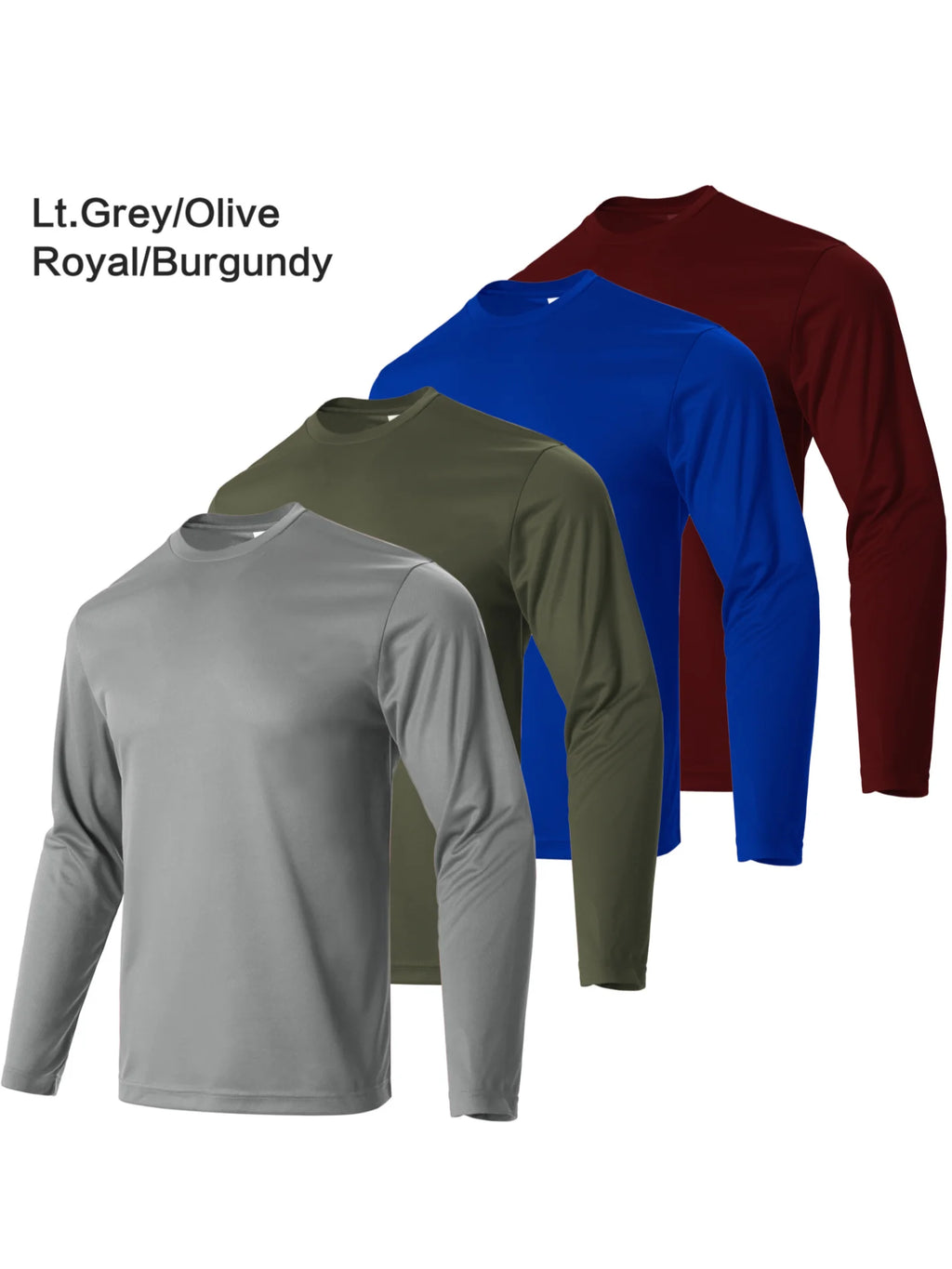 4-Piece Men's Quick Drying Fitness T-Shirt
