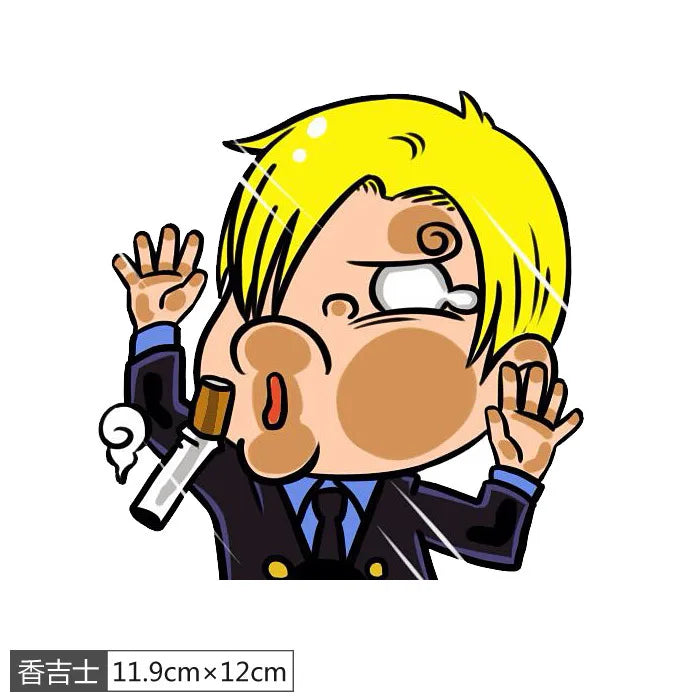 One-Piece 3D Car Stickers