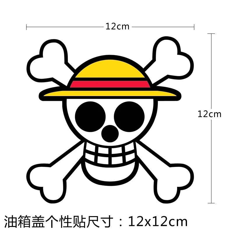 One-Piece 3D Car Stickers