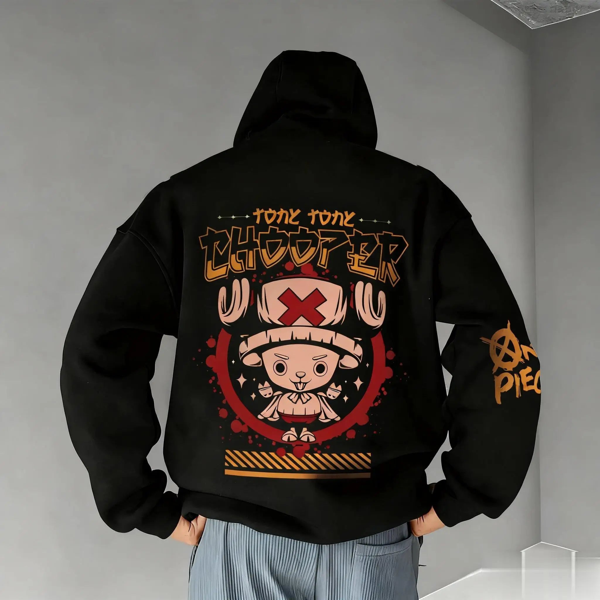 One Piece Anime Chopper Pullover Hoodie