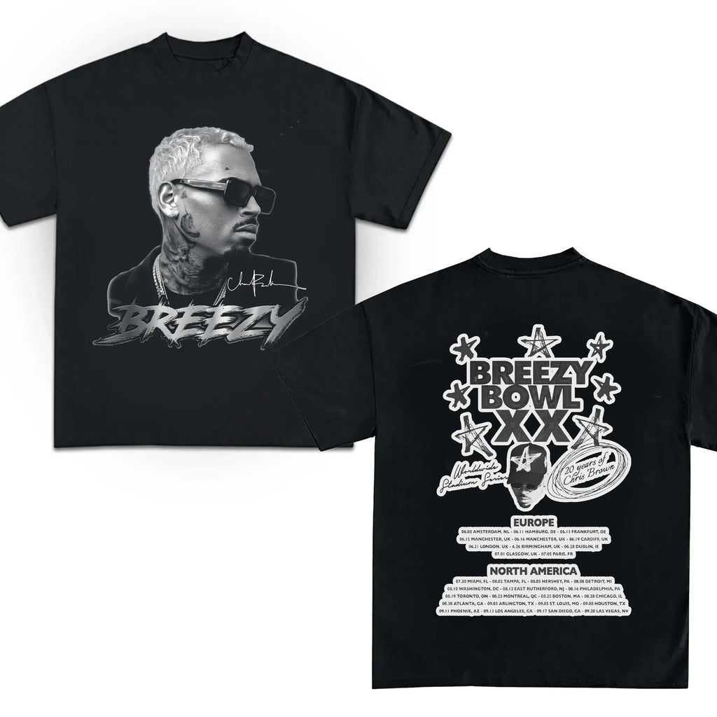 Chris Breezy Cotton T-Shirts