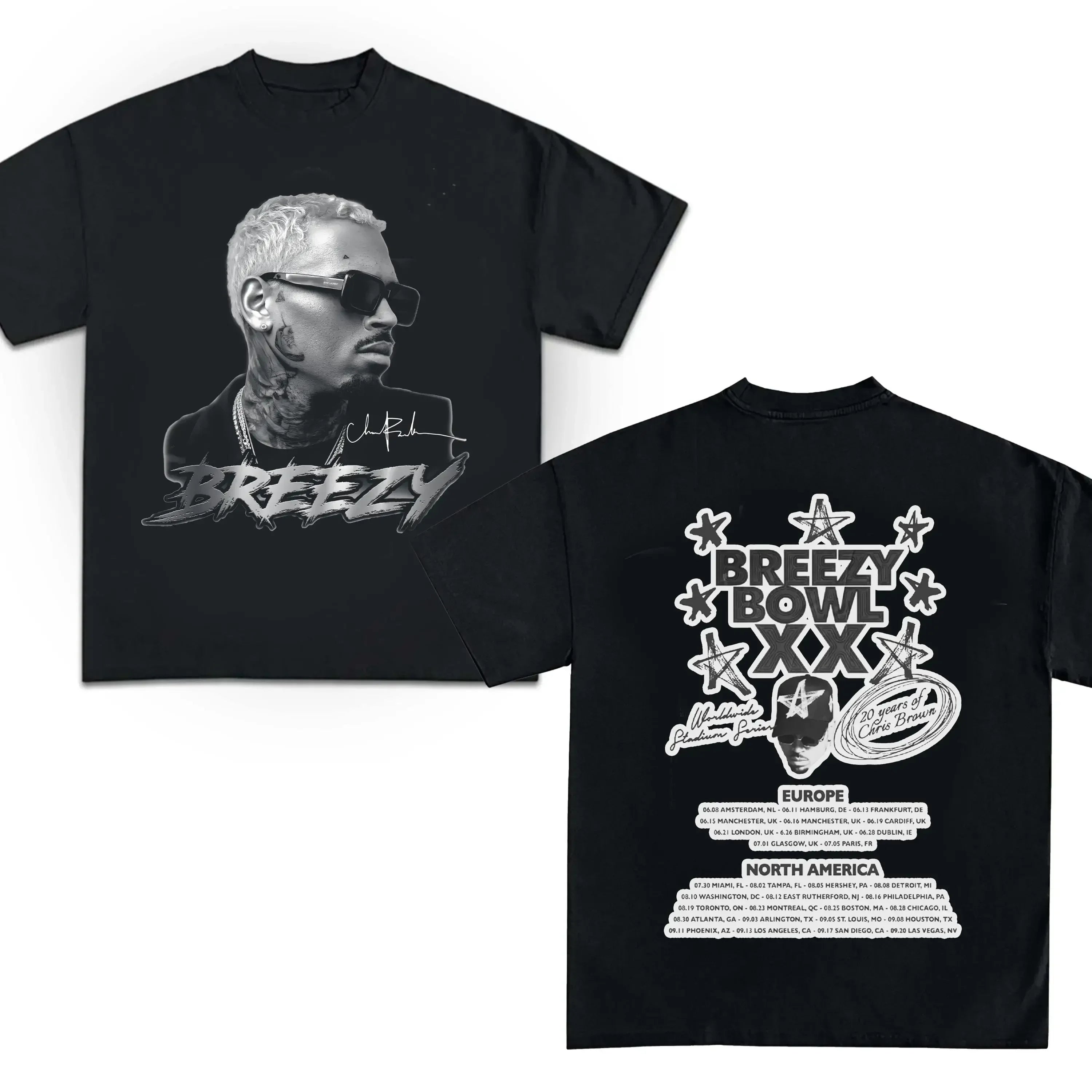 Chris Breezy Cotton T-Shirts