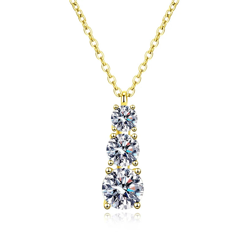 VVS1 Moissanite Diamond Necklace