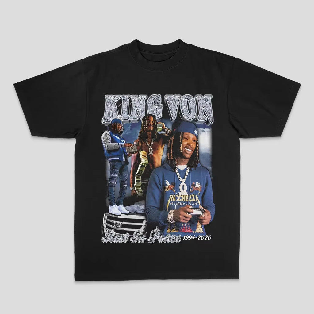 King Von Graphic T-Shirts