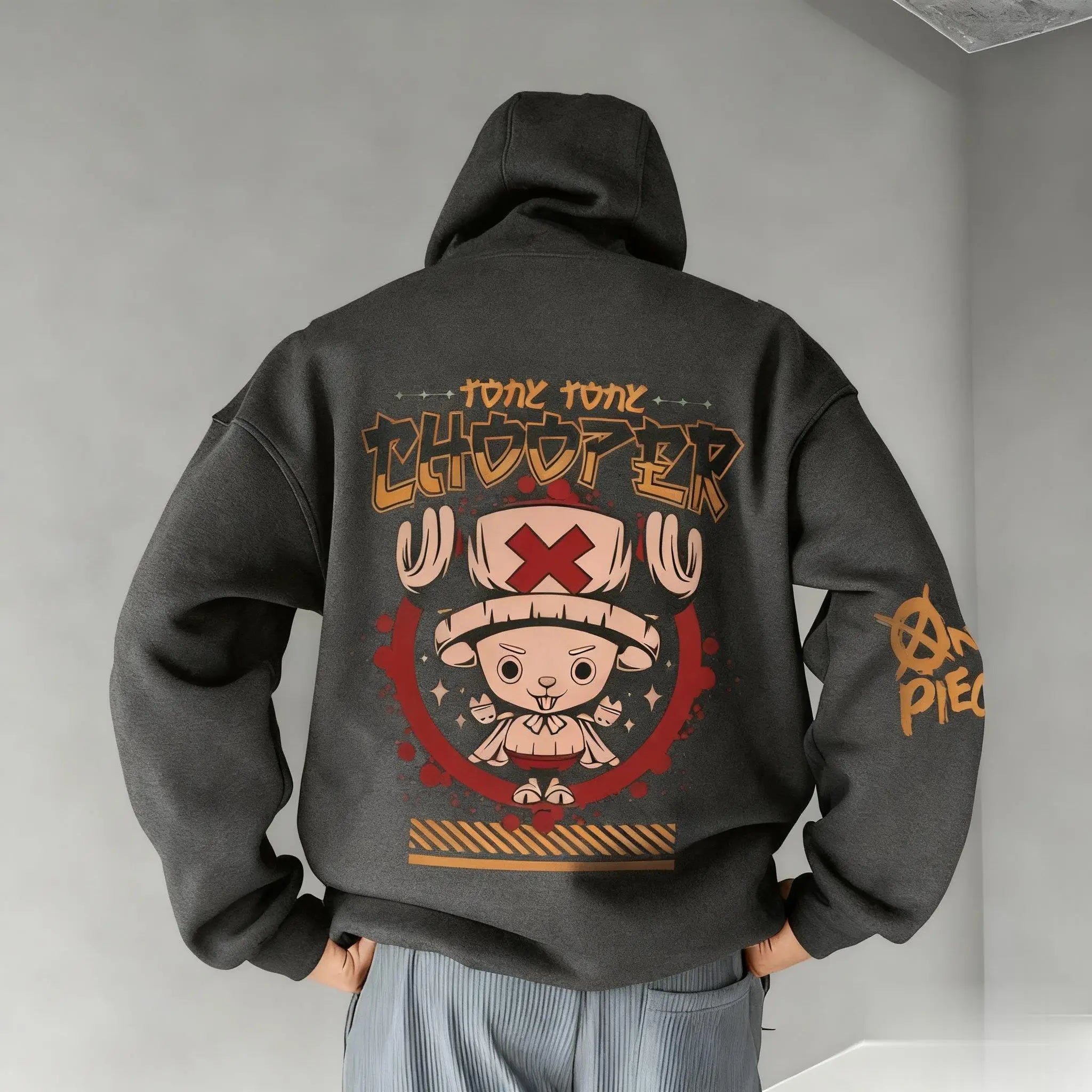 One Piece Anime Chopper Pullover Hoodie